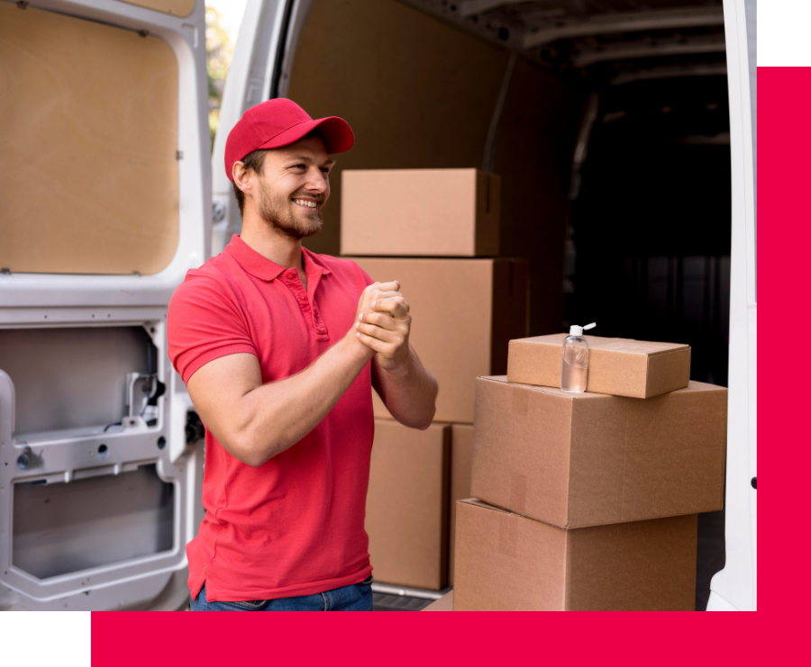 Entregas com van da ( Nome da sua empresa ) Transportes
